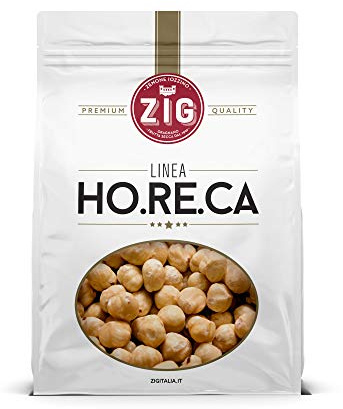 ZIG - HORECA - Geröstete und geschälte Premium-Haselnüsse mit Schale 1 kg