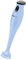 Clatronic SM 3577 Mixeur plongeant avec moteur puissant de 180 W, lame anti-choc en acier inoxydable avec bol mélangeur transparent de 500 ml et œillet de suspension, bleu, plastique bleu