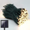 NEXVIN Luci Natale Esterno Solare 22M 200 LED, Catena Luminosa Esterno Solare Impermeabile, 8 Modi, Luci Natalizie da Esterno Energia Solare Decorative per Albero Giardino Natale Patio (Bianco Caldo)