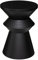 Atmosphera - Couchtisch Sohan - Metall - schwarz D. 49 cm - Schwarz