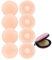 ViViKaya Nippelpads 8 Stück, Ø 7.2 cm Selbstklebende Nippel Cover für Damen, Inklusive Schöner Aufbewahrungsbox, Brustwarzen Abdeckung aus hochwertigem Silikon