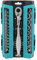 HB 120-Tooth 1/4 & 1/2 Inch Drive Reversible & Sealed Head Ratchet Handle 41 Pieces Socket Set, Extension Bar with hex Head, Torx/PZ/PH/SL/HEX bit, Made in Taiwan AKM008-G