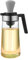 ZMREN Bouteille d'Huile en Verre, 500ml Bouteille Huile avec Pinceau, Bouteille en Verre pour Huile d'olive, Bouteille d'Huile avec Pinceau à Badigeonner, pour Cuisine, Frire, Cuisson, Barbecue