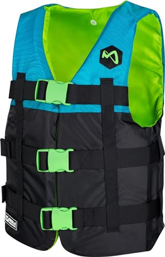 MESLE Giubbotto Galleggiamento H210, 2XS-4XL, Aiuto Galleggiamento Adulti e Bambini, Giubbotto Leggero 50N per Uomo e Donna, Impact Vest per Moto d'Acqua, SUP, Sci Nautico, Kayak, Wakeboard
