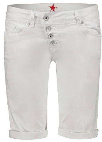 Buena Vista Damen Shorts Malibu Stretch Twill Weiss (10), M