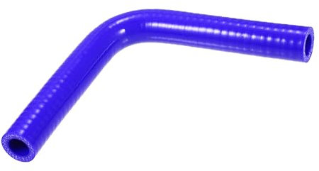 A ABSOPRO Silicone Hose 16mm 0.63 ID 90 Degree Car Coupler Silicone Tube Blue