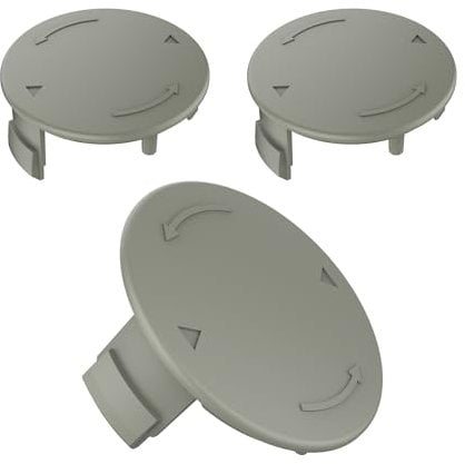 EVENLINKICS 3 Stück F016F04841 rasentrimmer trimmerabdeckung, für Bosch Afs 23-37 Rasenmäher,kompatibel mit bosch rasentrimmer ersatzteile,für Bosch F016800431 Fadenspule(3 Spulenabdeckung)