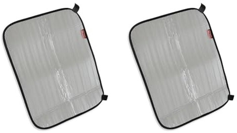 Tatonka Alu-Sitzkissen 35 x 45cm - Faltbare Sitzunterlage mit Aluminium-Oberfläche für warme Sitzgelegenheiten im Stadion, beim Wandern oder Trekking (Packung mit 2)