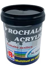 PINTURAS ROCHA ROCHALACK ACRYLIC TABACO- Esmalte al agua de altas prestaciones, sin olor, rápido secado.Ideal para madera,hierro,acero,etc. Gran cubrición y fácil aplicación. Interior/exterior.750ml