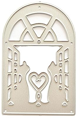Metall-Stanzschablone für Kartenherstellung, Scrapbooking, Papierbastelvorlage, handgefertigt