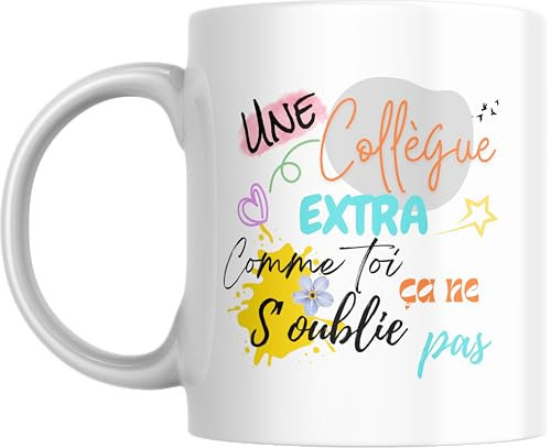 fapadjo Mug Rigolo Humour Collègue Tasse Cadeau Original pour Départ en Retraite Mutation Travail Homme Bureau Femme Anniversaire Noel