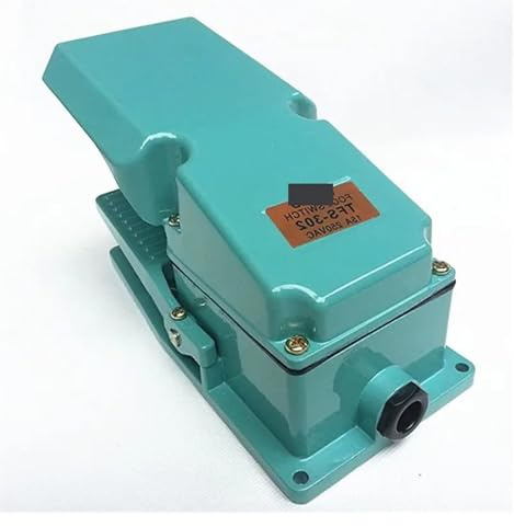 AC 250V 15A Antislip Metal Momentary Industrial Treadle Foot Pedal Switch TFS-302 BIANMTSW