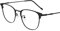 Wdfnexalai Blue Light Blocking Glasses Clear Lens Metal Frame for Sleep Better Black