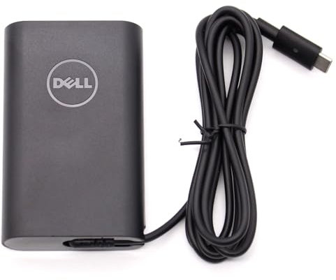 New For Dell Genuine Original USB C Laptop Charger for Latitude 3510, 3520, 3540, 5320 2-in-1, 5330, 5340, 5400, 5420, 5430, 5430, 3440, 3500 65W TYPE C Power Adapter 9MT5R 492-BCNW 048P28 48P28 PSU