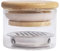 Nail Brush Cleaning Cup - Nail Pen Wash Cup Storage Cup Filter Glass Brush Cleaning Cup Unique Suction Cup Design Saves Time, Cleans Nails, Leaves