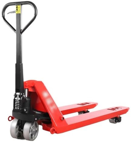 Linmeas-753 Transpalette- Transpalette Manuel 10000KG avec Roues, Chariot élévateur Taille 1150mm x 550mm adapté à la manutention des matériaux, Transpalette Industriel