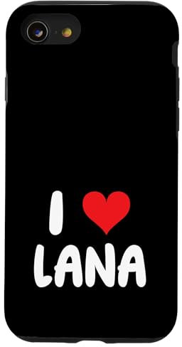iPhone SE (2020) / 7 / 8 I Love Lana - Heart Case