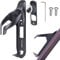 Porte Gobelet Vélo Carbone avec Cache Airtag Support Velo Secret | Support Bouteille Ultra-Léger Anti-Vol pour VTT/Road Bike | Compatible Apple AirTag | Fixation Rapide sans Outil