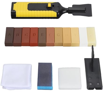 Wood Wax Repair Kit Hardwood Floor Furniture Scratch DIY Manual Repair Wax Sticks Tool for Kitchen Cabinets Decorative Laminate Worktops