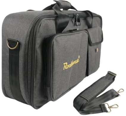 LeeQinersw Guitar Pedal Board Case Pedalboard Carry Case tragbare Performance Studio Gitarre Accessoire Gitarre Multi -Effekt -Pedalbeutel, 58cmx29cmx16cm