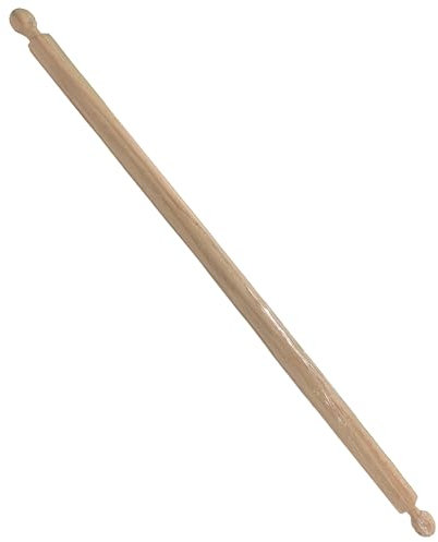 Sicignano | Mattarello in Legno 100 cm x Ø3 cm per Pasta, Pizza, Dolci – Stesura Uniforme, Ergonomico, Professionale, Utensile da Cucina Tradizionale Made in Italy (3)