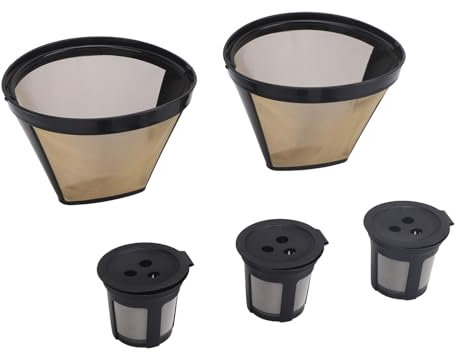 Reusable Coffee Pods with 3-Hole Design for Dual Brew