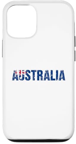 Australien im Used-Look Hülle für iPhone 12/12 Pro