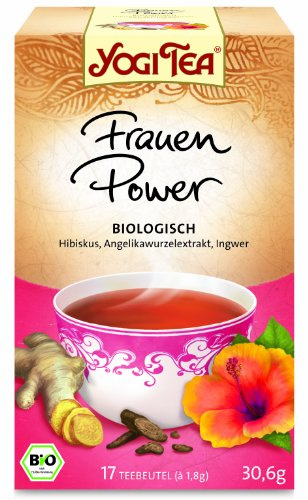 Yogi Tea Frauen Power Bio, 2er Pack (2 x 30,6 g) - Bio