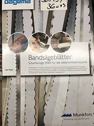 Bandsägeblatt Supra 5er Pack Fleischsägeblatt Knochensägeblatt Metzgerbedarf, Wunsch:2315x16x0.5mm
