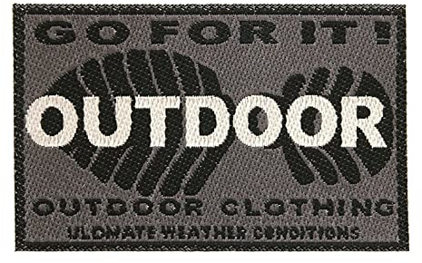 Applikationen - Teens and Jeans - aufbügelbar Outdoor fluoreszier ca. 4,5x7,0 cm farbig