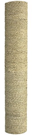 Catit 52180 Vesper Ersatzkratzstamm Tube, natur, 8 x 44,5cm