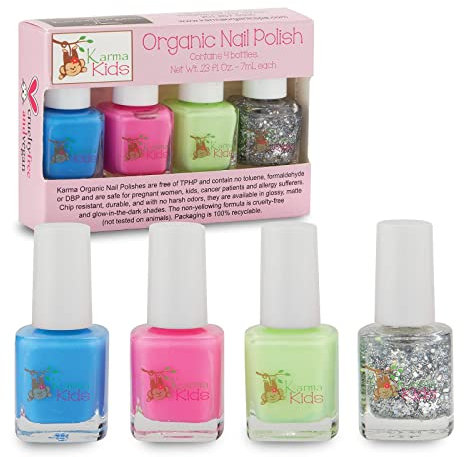 Karma Kids Box Set No. 1 - Vernis à ongles; Non toxique, végétalien et sans cruauté