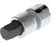 GEDORE red Douille tournevis embout 6 pans, Taille 14 mm, 1/2 12,5 mm, Douille tournevis, Outil, R62551410, Acier