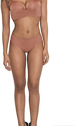Wonderbra Women's Ultimate Silhouette Brazilian Knicker, Brown (Pain Depice 0Bo), 44