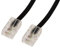 Ett ISDN-Anschlusskabel, 8P4C-8P4C, 1:1, 2x RJ45-Stecker, 3m