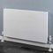400mm(w) x 500mm(h) White Volta TYPE 11 / K1 Flat Panel, Designer Landscape Radiator - 1115 BTU's Central Heating Radiator (Single Panel/Single Convector)