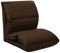 vidaXL Bodenstuhl Faltbar Schlafsessel Sofastuhl Sessel Lounge Bodensessel Liege Bodenkissen Sitzkissen mit Rückenlehne Braun Mikrofaser