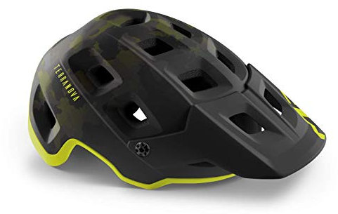 Terranova MIPS MTB Helm camo Lime Grün (L (58-61cm))