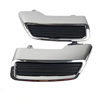 Capuchon de remplacement de tuyau de queue de silencieux ABS 2 pièces pour 3008 5008 2017-2021 (remplacement)