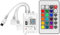 TOPXCDZ WiFi Wireless LED Smart Controller, kompatibel mit Alexa&Google Assistant&IFTTT, funktioniert mit Android, iOS-System und RGB-LED-Lichtstreifen, kommt mit 24-Tasten-Fernbedienung