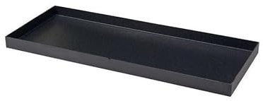 Decorsapce Soucoupe pour pot de fleurs en plastique d'extérieur pour plantes et plantes (100 cm, anthracite)