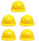 5 Piezas Sombreros Construcción Niños, Casco Plástico para Niños de Construcción, Realista y Duradero, für Cosplay, Fiestas de Disfraces, Disfraces de Halloween