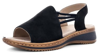 Damen Sandale Hawaii schwarz
