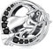 Hexe Charms für Pandora-Armband-925 Sterling Silber zierliche Halloween Zirkonia Charms Schmuck für Frauen Mädchen