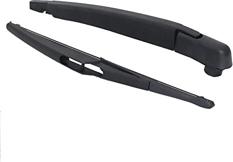 PLADEC Heckscheibe Scheibenwischerarm Für Renault CLIO 2 1998-2005 12-Zoll-Heckscheibenwischer Windschutzscheibenwischerarm und -Blatt-Set