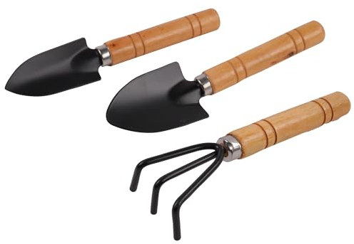 PLANETE Plante - Set De 3 Outils De Jardinage pour Enfant - Outils de Jardinage - 170540 - Métal - Jardin - Nature - Plante - Fleurs - Jeu pour Enfant - À Partir de 3 Ans