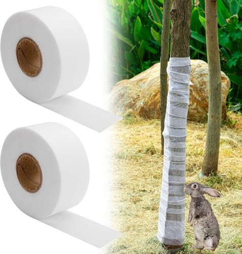 HIQE-FL Housses d'hivernage,2 Pièces Enveloppement Protecteur d'arbre,Bandage de Protection des Plantes antigel,Bande de Protection pour Arbre,pour Garder Les Plantes au Chaud et hydratantes