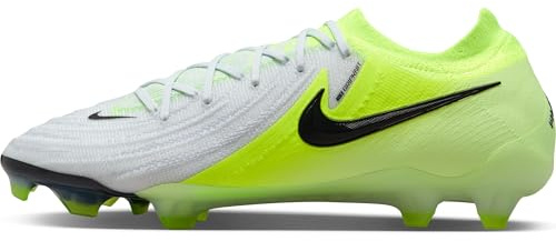 Nike Low-Top-Fußballschuh Nike Phantom Gx 2 Elite Fg Low-Top-Fußballschuh, Metallic Silver/Black-Volt, FJ2559-003, 43 EU (9.5 US)