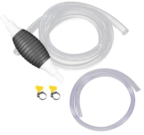 Siphon Pump Kit CHUNLINLAODA-Syphon Pump Fuel Pump Fuel Transfer Pump Fuel Syphon Pump Petrol Portable Home High Flow Siphon Pump Syphon Pump Fuel Transfer Pump for Car Fish Tanks Aquariums Boat