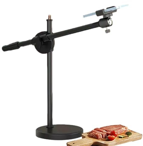 Ring Light with Air Phone Holder - LED Video Light | Flexible Articulated Arm, Great for Streaming, Vlogs, Make-up, Online Courses & Content Creation